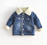 Denim Sherpa Jacket.